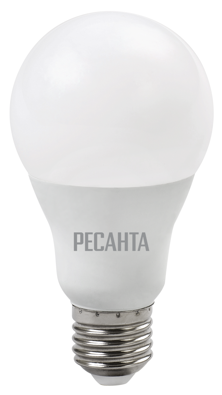 Лампа светодиодная РЕСАНТА LL-R-A65-15W-230-3K-E27